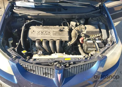 2004 Pontiac Vibe из США, поврежденный, VIN 5Y2SL62834Z446375